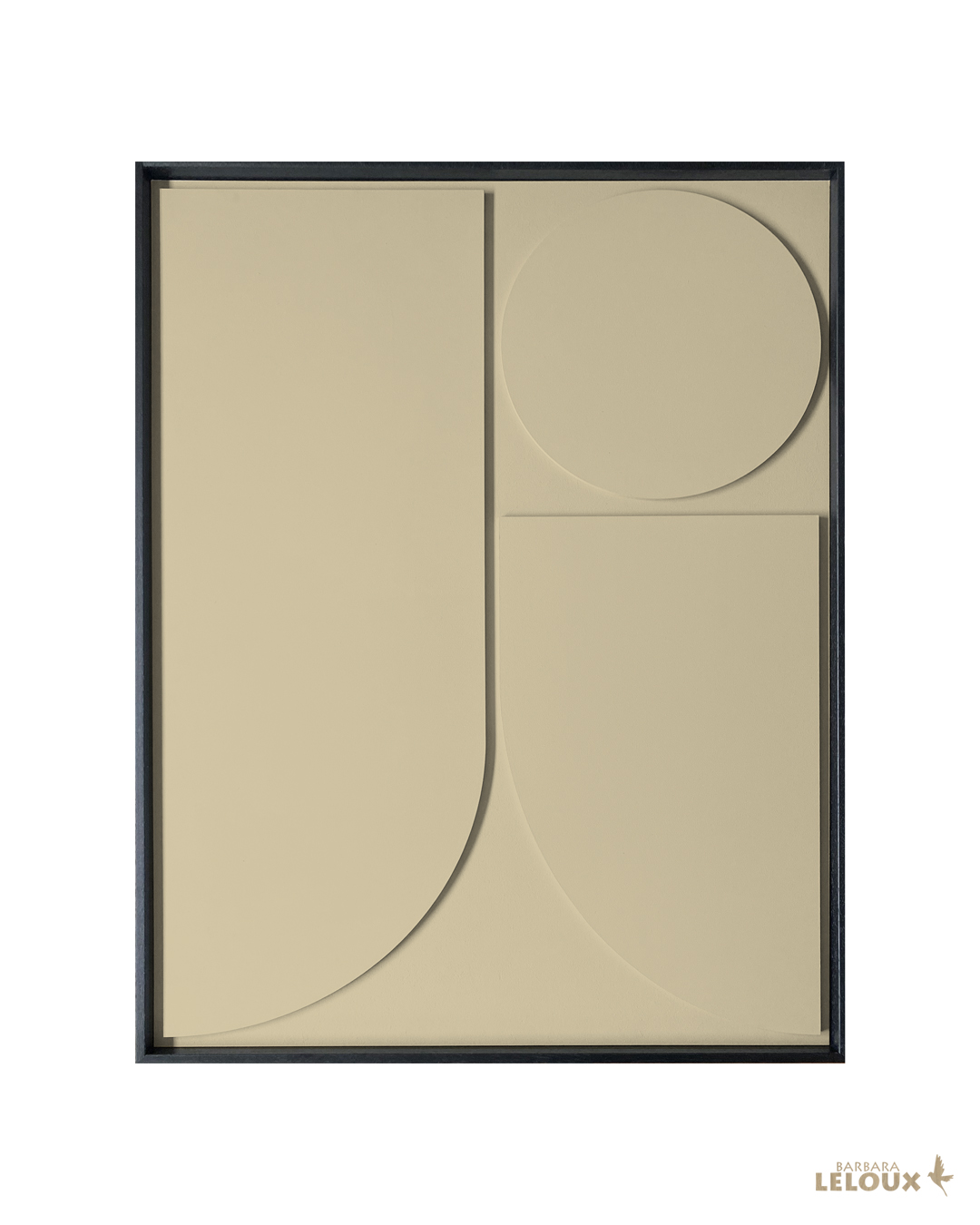 as_zwart_002_3D_abstract_framed_relief_clay_39_barbara_leloux