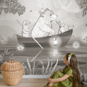 sprookjeswereld_beren_behang_barbara_leloux_roomset_4_kiezelgrijs